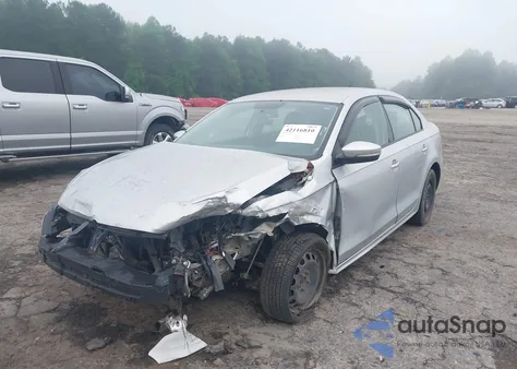 2014 Volkswagen Jetta 1.8T Se из США, поврежденный, VIN 3VWD17AJXEM240334